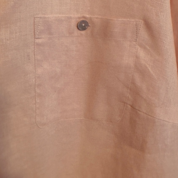 LINEN PLUS SIZE WOMEN SHIRT PRE OWNED - Picture 5 of 7